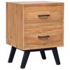 vidaXL Nachttisch 40 x 35 x 55 cm Massivholz Teak