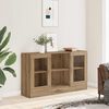 vidaXL Sideboard Artisan-Eiche 120x30,5x70 cm Holzwerkstoff