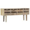 vidaXL Sideboard 140&times;30&times;60 cm Massivholz Mango