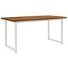 vidaXL Quadratischer Esstisch 160 x 70 x 75 cm Massivholz Akazie Natur