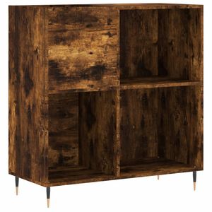 vidaXL Plattenschrank R&auml;uchereiche 84,5x38x89 cm Holzwerkstoff