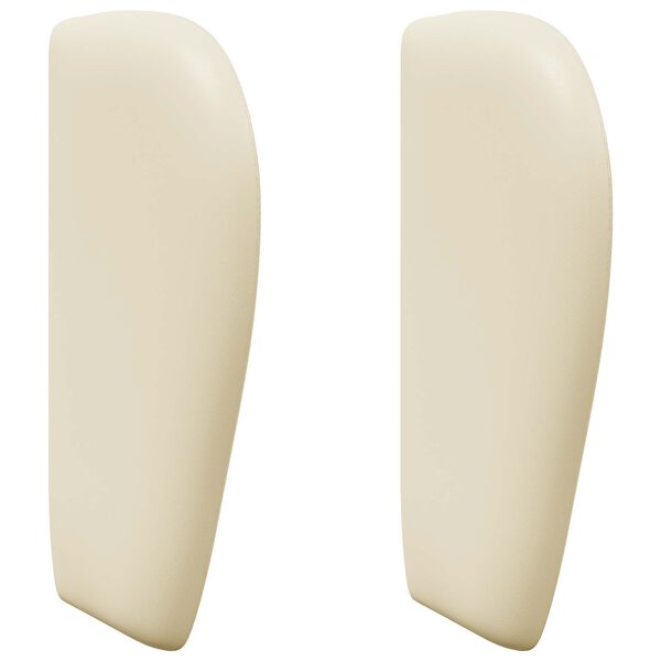 vidaXL Kopfteil Ohr Creme 40 x 23 x 6 cm PVC