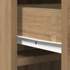 vidaXL Highboard Artisan-Eiche 41 x 40 x 135 cm Holzwerkstoff