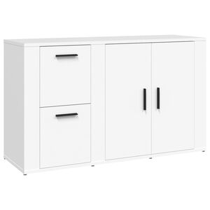vidaXL Sideboard Wei&szlig; 100x33x59,5 cm Holzwerkstoff