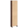 vidaXL B&uuml;cherregal Braun Eichen-Optik 40x24x176 cm Holzwerkstoff