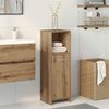 vidaXL Badschrank Artisan-Eiche 30x30x95 cm Holzwerkstoff