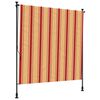 vidaXL Outdoor Rollo Mehrfarbig 120 x 270 cm