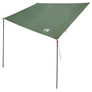 vidaXL Wohnwagenmarkise Personen 240 x 350 cm Wasserdicht Gr&uuml;n Taft