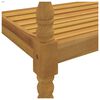 vidaXL Batavia-Sitzbank 150 cm Massivholz Teak