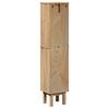 vidaXL Badschrank OTTA 35x30x159 cm Massivholz Kiefer