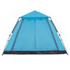 vidaXL Kuppel-Campingzelt 5 Personen Blau Quick Release