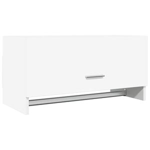 vidaXL Kleiderschrank Wei&szlig; 70x32,5x35 cm Holzwerkstoff