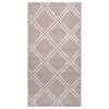 vidaXL Outdoor-Teppich ARAKIL Braun 80x150 cm PP