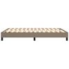 vidaXL Boxspringbettgestell Taupe 140x190 cm Stoff
