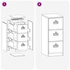 vidaXL Aktenschrank Anthrazit 44 x 50 x 106,5 cm Kaltgewalzter Stahl