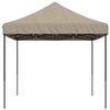 vidaXL Partyzelt Faltbar Pop-Up Taupe 440x292x315 cm