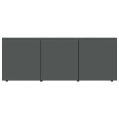 vidaXL TV-Schrank Grau 80x34x30 cm Holzwerkstoff