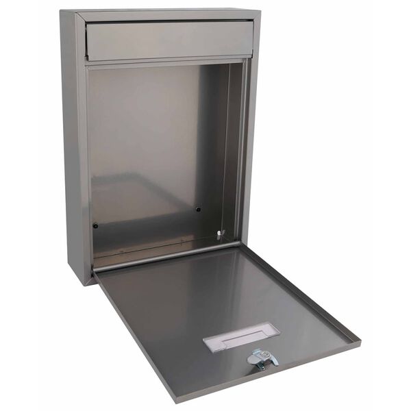 Perel Briefkasten Ibiza Silbern BG40003