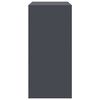 vidaXL Sideboard Anthrazit 67x39x83 cm Stahl