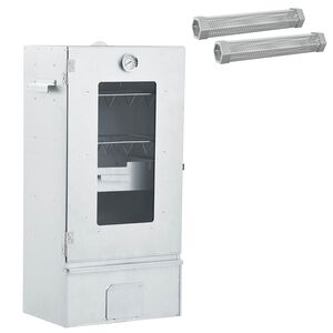 vidaXL Cold Smoker mit Rauchtube 44,5 x 29 x 83 cm Verzinkter Stahl