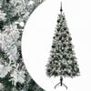 vidaXL K&uuml;nstlicher Weihnachtsbaum mit Weihnachtskugel 120 cm 150 LEDs