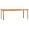 vidaXL 3-tlg. Garten-Essgruppe Massivholz Teak