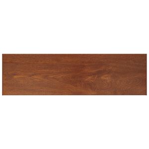 vidaXL Fensterbank Braunes Holz 120 x 45 x 4,5 cm PVC