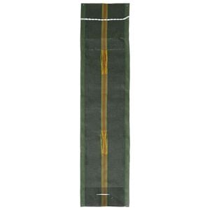 vidaXL Sands&auml;cke 100 stk. Dunkelgr&uuml;n 120 x 27 cm HDPE