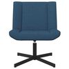 vidaXL Drehstuhl Blau 63 x 75 x 76 cm Stoff