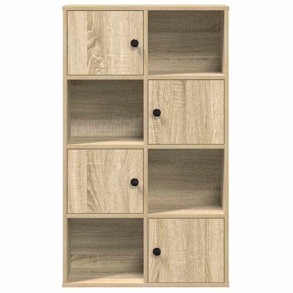 vidaXL B&uuml;cherregal Sonoma-Eiche 60x24x101,5 cm Holzwerkstoff