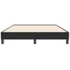 vidaXL Boxspringbett ohne Matratze Schwarz 140x210 cm Samt