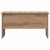 vidaXL Couchtisch Artisan-Eiche 102 x 50,5 x 46,5 cm Holzwerkstoff