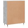 vidaXL Sideboard Betongrau 69,5x34x90 cm Holzwerkstoff