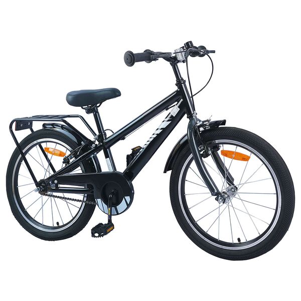 vidaXL Kinderfahrrad 20 Zoll f&uuml;r 6-11 Jahre alt Schwarz
