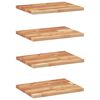 vidaXL Schweberegale 4 Stk. 60x30x2 cm Massivholz Akazie &Ouml;lbehandelt