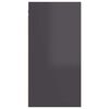 vidaXL TV-Schränke 2 Stk. Hochglanz-Grau 30,5x30x60 cm Holzwerkstoff