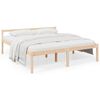 vidaXL Seniorenbett 200x200 cm Massivholz Kiefer