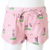 Kindershorts mit Kordelzug Hellrosa 128