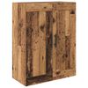 vidaXL Highboard Altholz 69,5 x 34 x 180 cm Holzwerkstoff