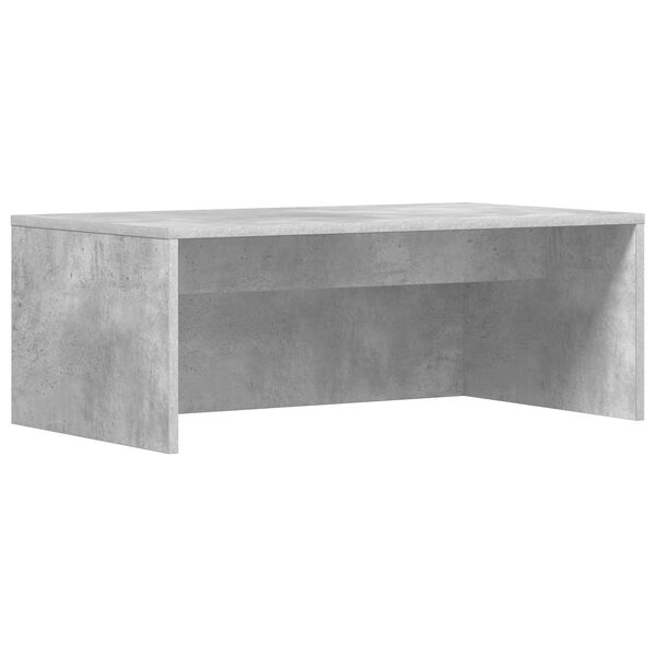 vidaXL Wandtisch Wandmontiert Beton Grau 80 x 45 x 30 cm Holzwerkstoff