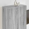 vidaXL TV-Wandschrank Graues Sonoma 59,5 x 31 x 80 cm Holzwerkstoff
