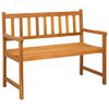 vidaXL Gartenbank 2-Sitzanzahl 110 x 55 x 90 cm Massivholz Akazie
