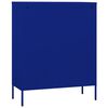 vidaXL Lagerschrank Marineblau 80x35x101,5 cm Stahl
