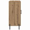 vidaXL Sideboard Artisan-Eiche 90 x 34 x 80 cm Holzwerkstoff