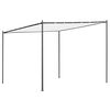 vidaXL Pergola mit Dach 3x3 m Wei&szlig; 180 g/m&sup2;