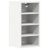 vidaXL H&auml;ngeschrank Riga Wei&szlig; 30x29,5x60 cm Holzwerkstoff