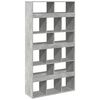 vidaXL Raumteiler Betongrau 100x33x187,5 cm Holzwerkstoff