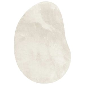vidaXL Bereichsteppiche HUARTE Creme 80 x 150 cm Polyester