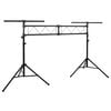 vidaXL Leuchtenstativ Schwarz 338x115x(180-300) cm Stahl
