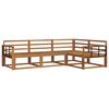 vidaXL Outdoor-Sofagarnitur 4 pcs Natur Massivholz Akazie